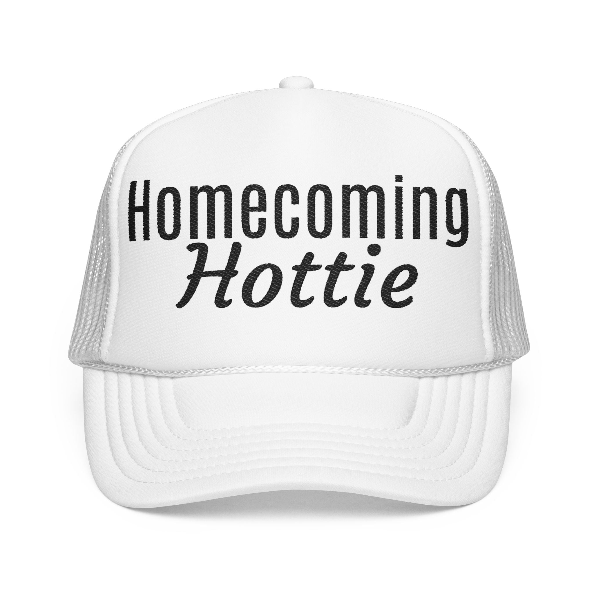 Foam Trucker Hat — 'Homecoming Hottie' Mesh Cap