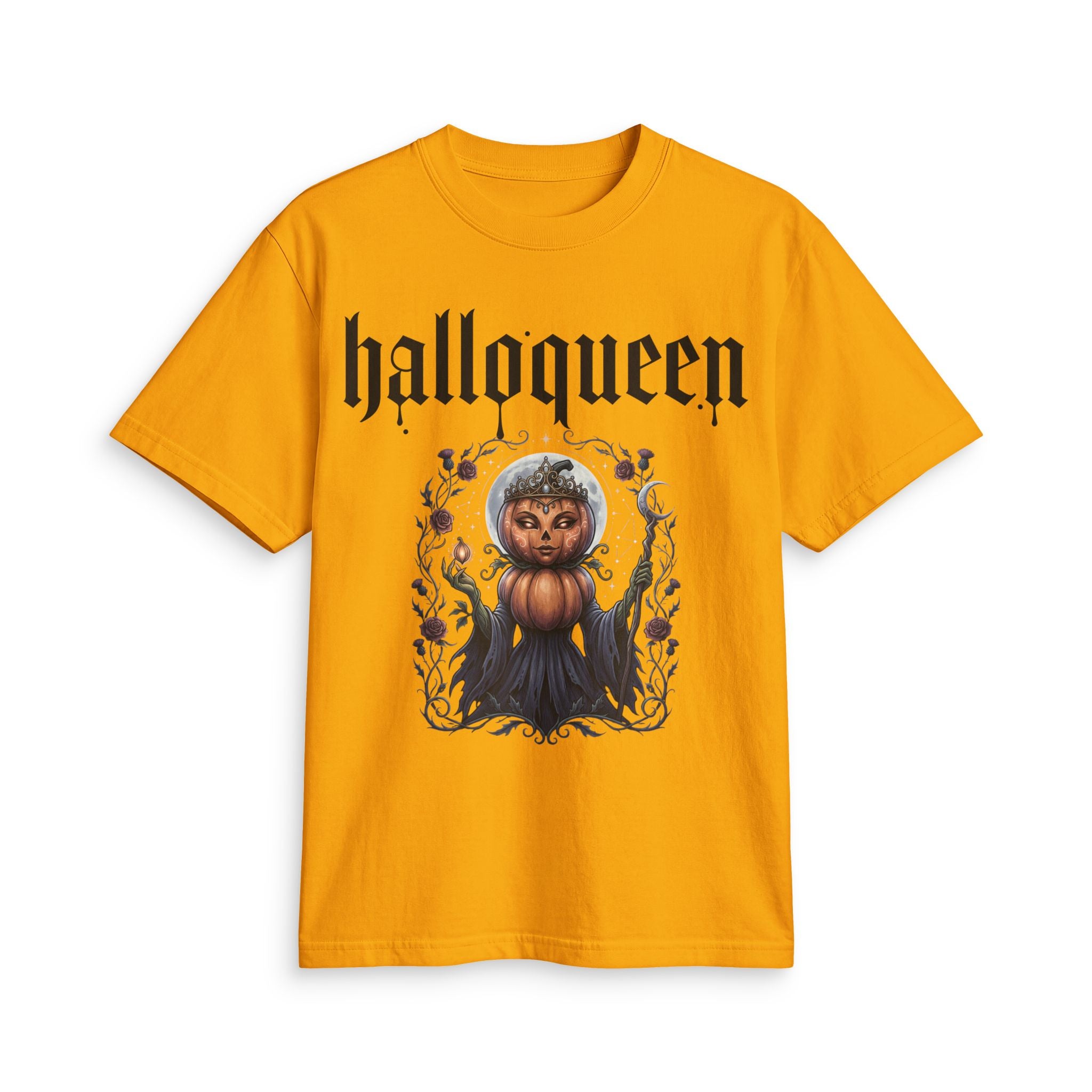 HallowQueen Gothic Script T‑Shirt