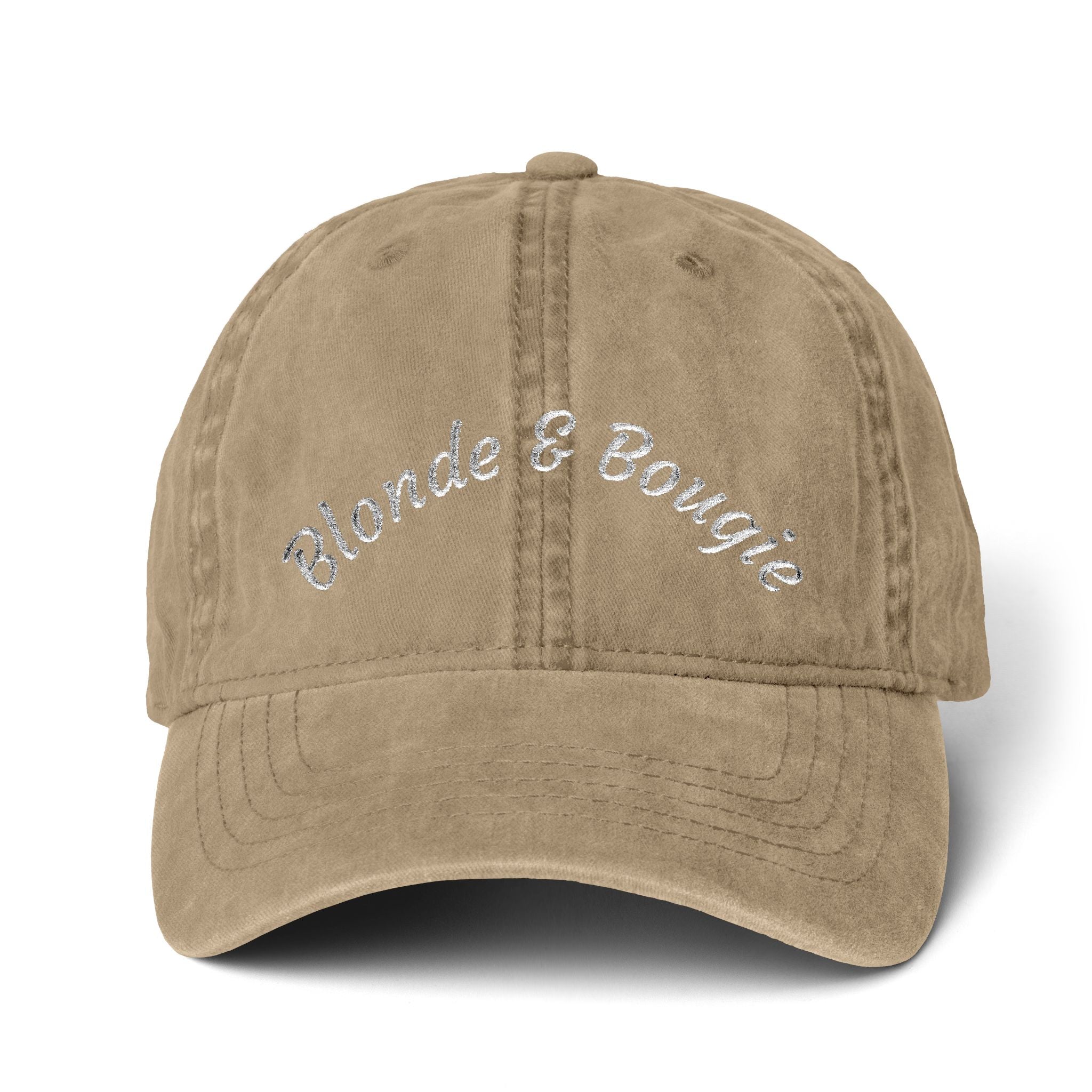 Women's Blonde & Bougie Ball Cap (Embroidery)