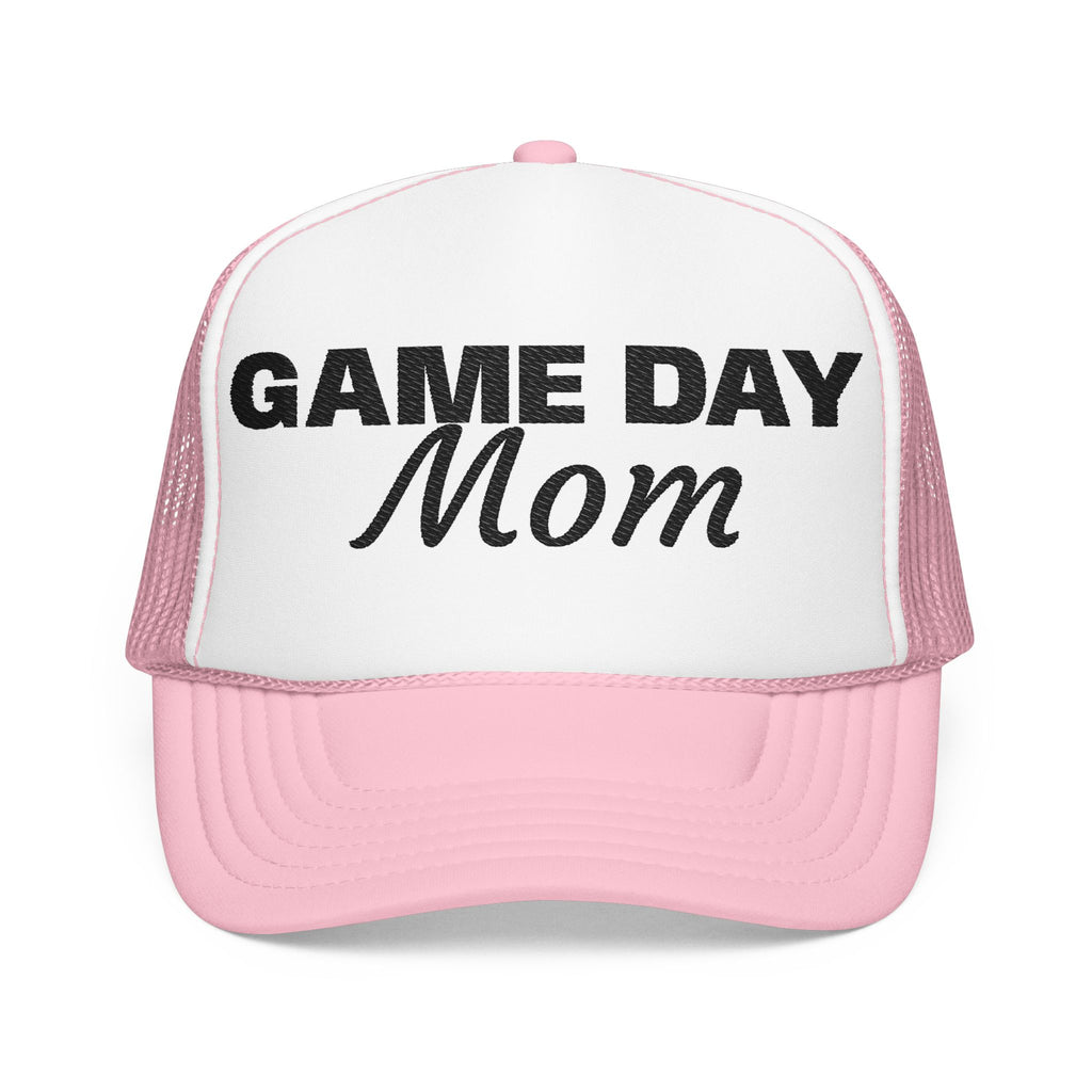 Game Day Mom Trucker Hat — Mesh Foam Baseball Cap for Sports Moms