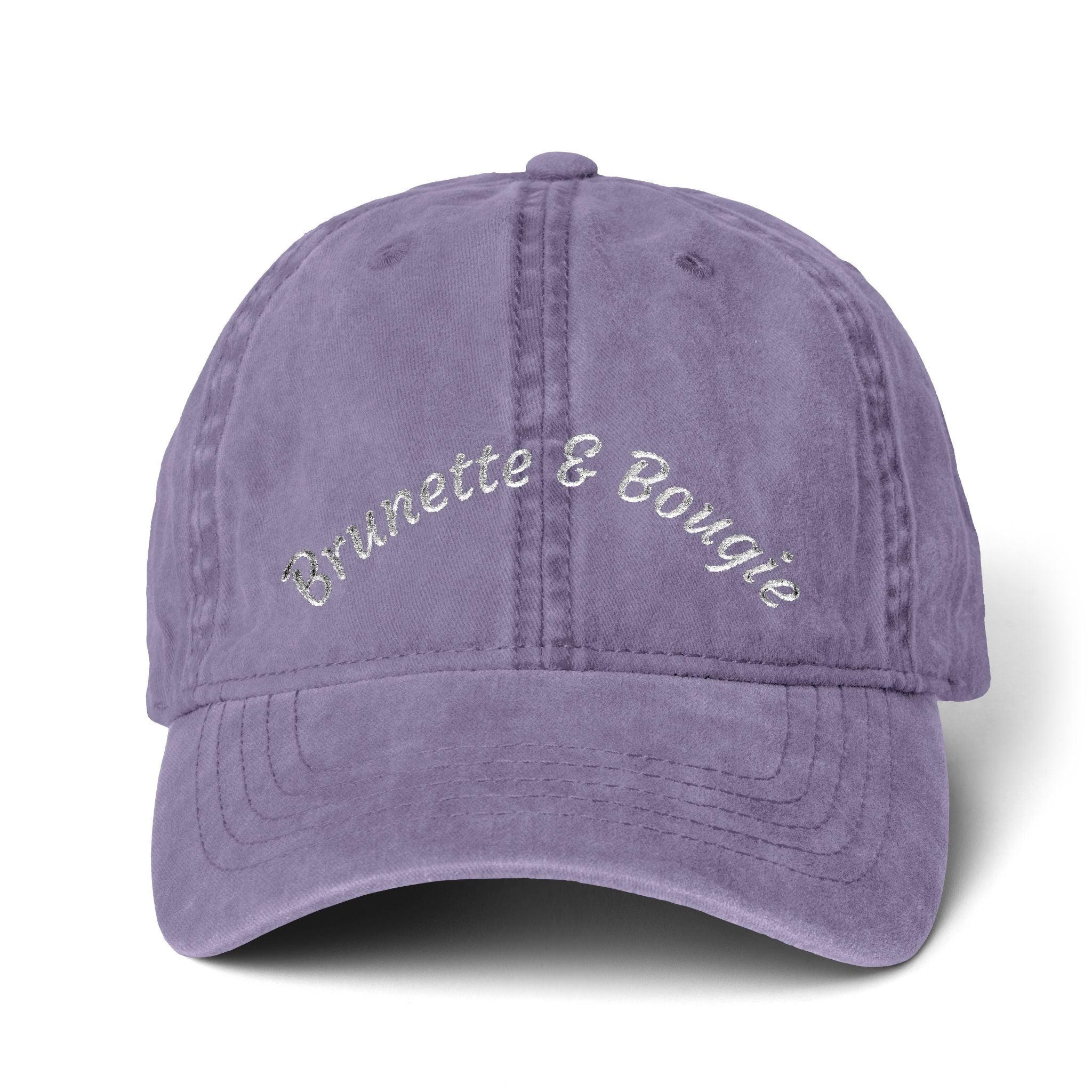 Women's Brunette & Bougie Ball Cap (Embroidery)