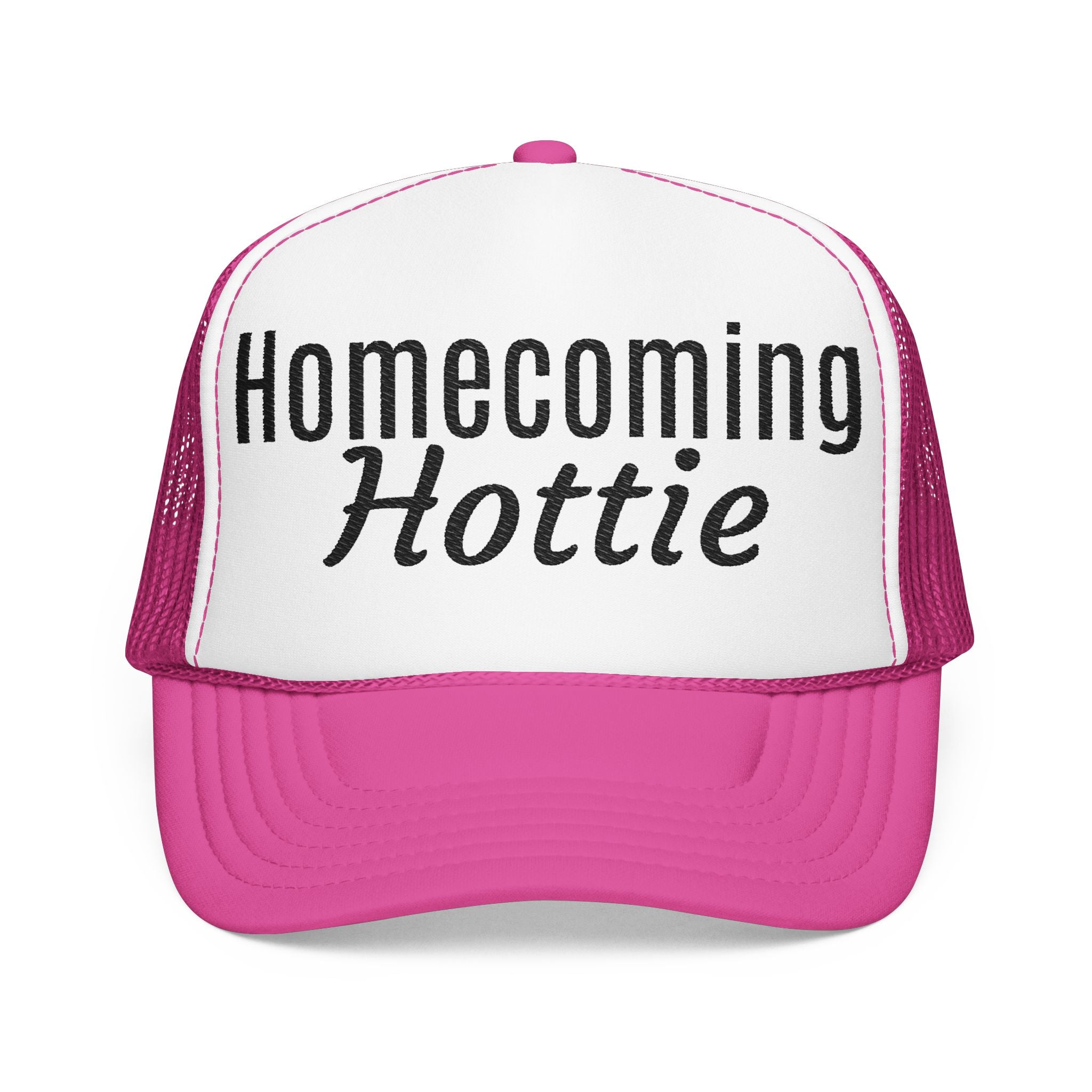 Foam Trucker Hat — 'Homecoming Hottie' Mesh Cap