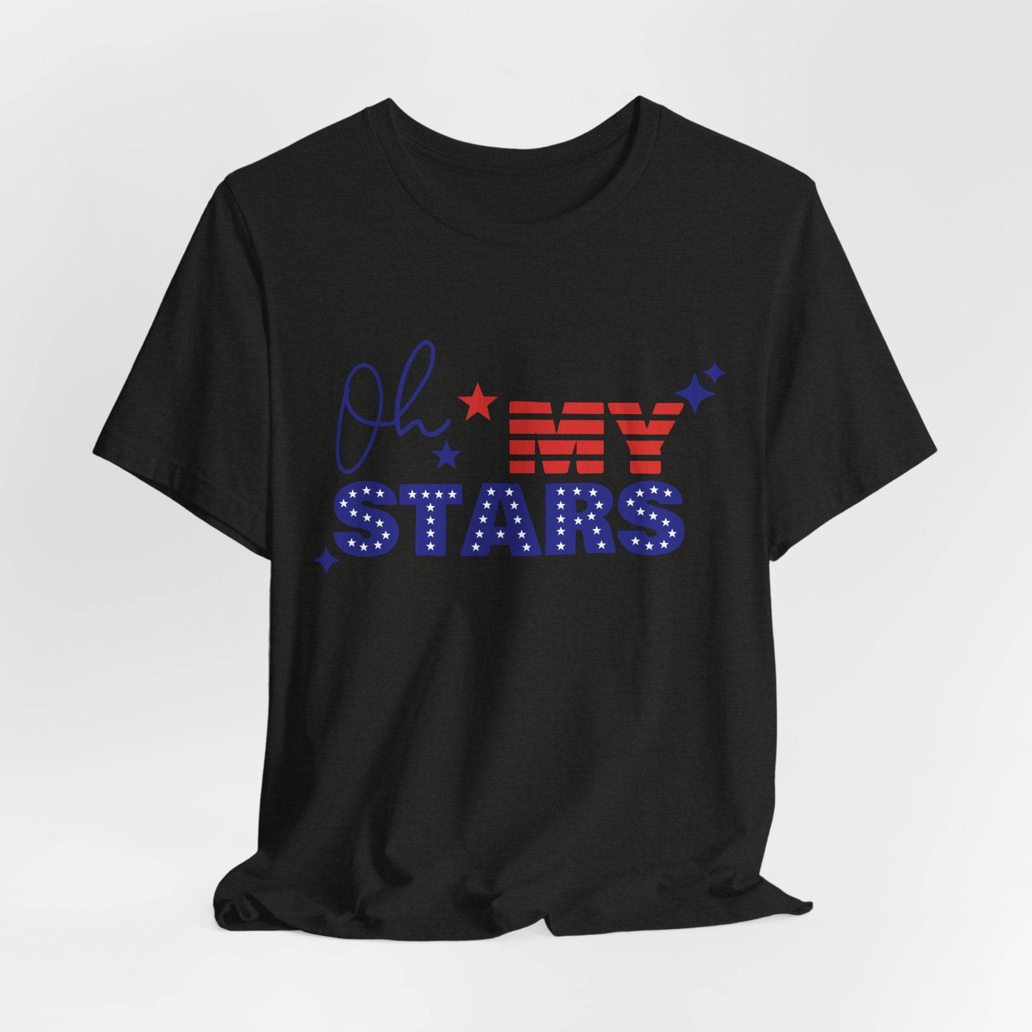 Oh My Stars Tee — Patriotic 4th of July Graphic T-Shirt