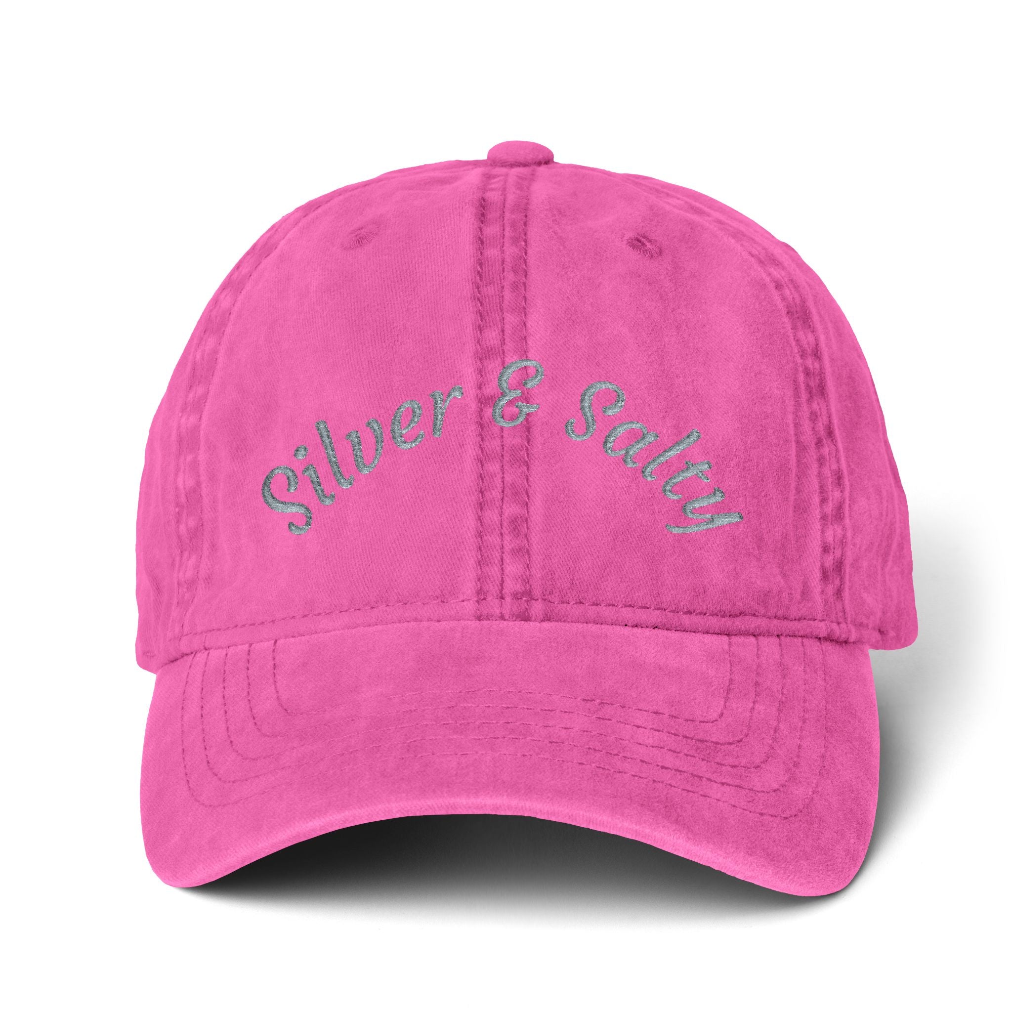 Women's Silver & Salty Ball Cap (Embroidery)