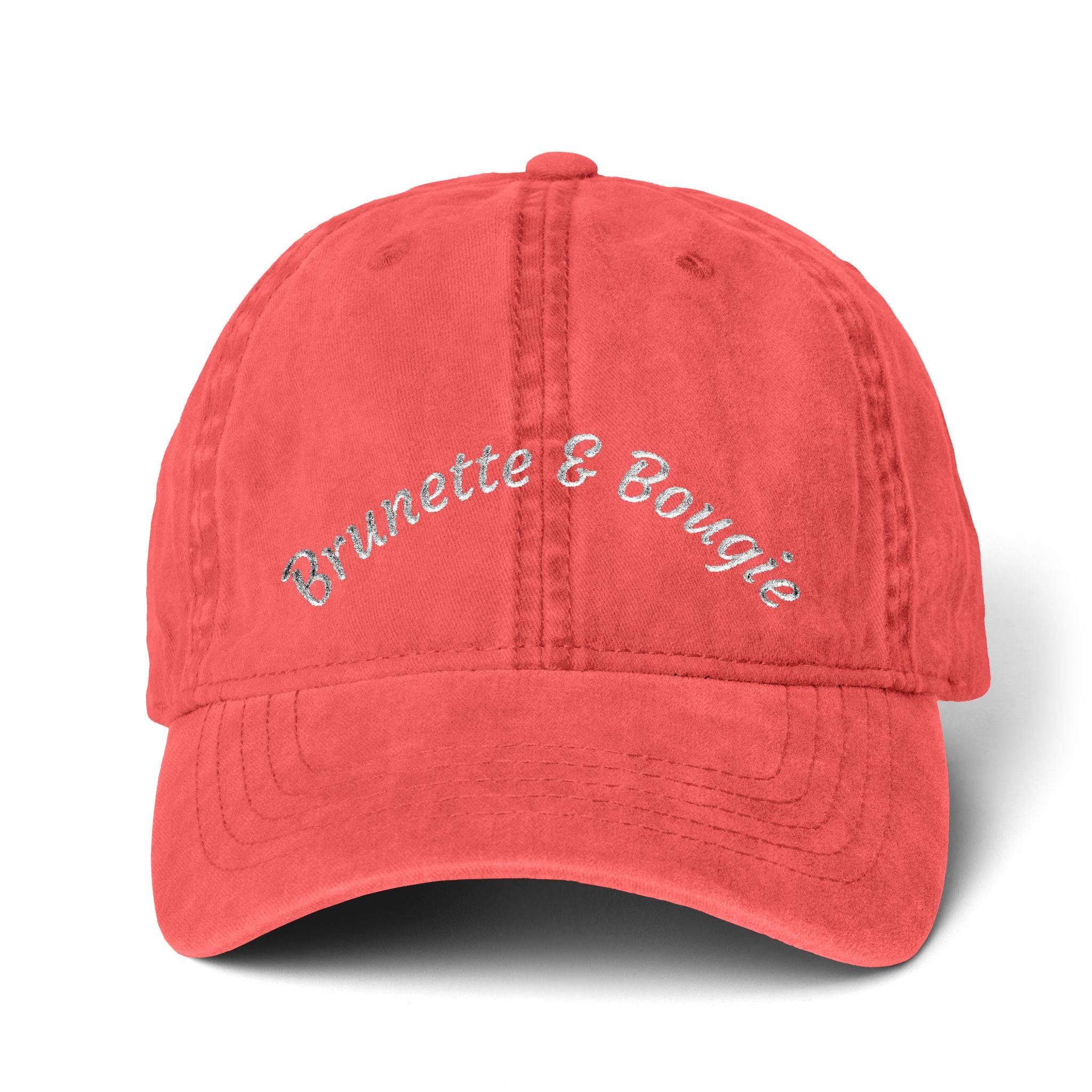 Women's Brunette & Bougie Ball Cap (Embroidery)