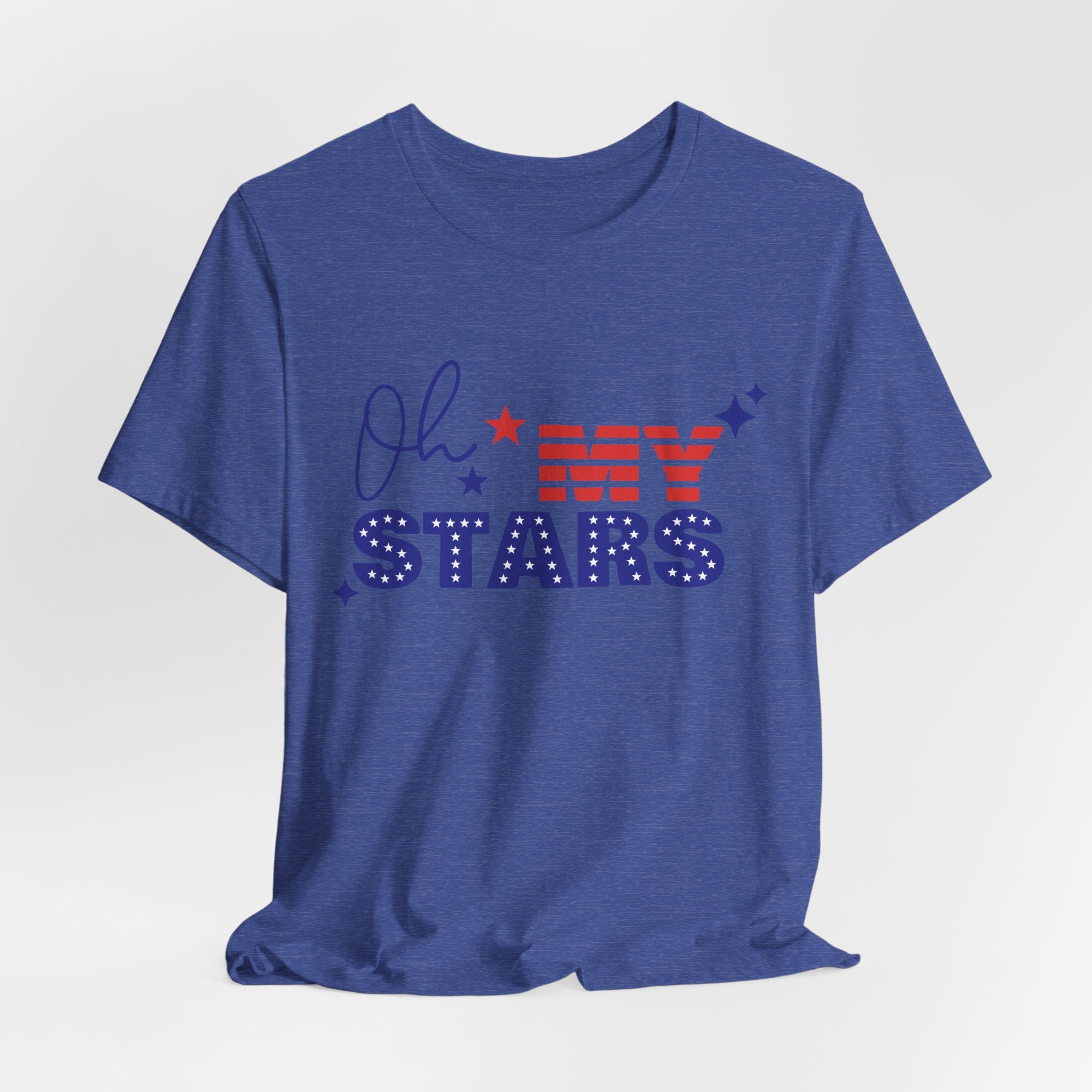 Oh My Stars Tee — Patriotic 4th of July Graphic T-Shirt