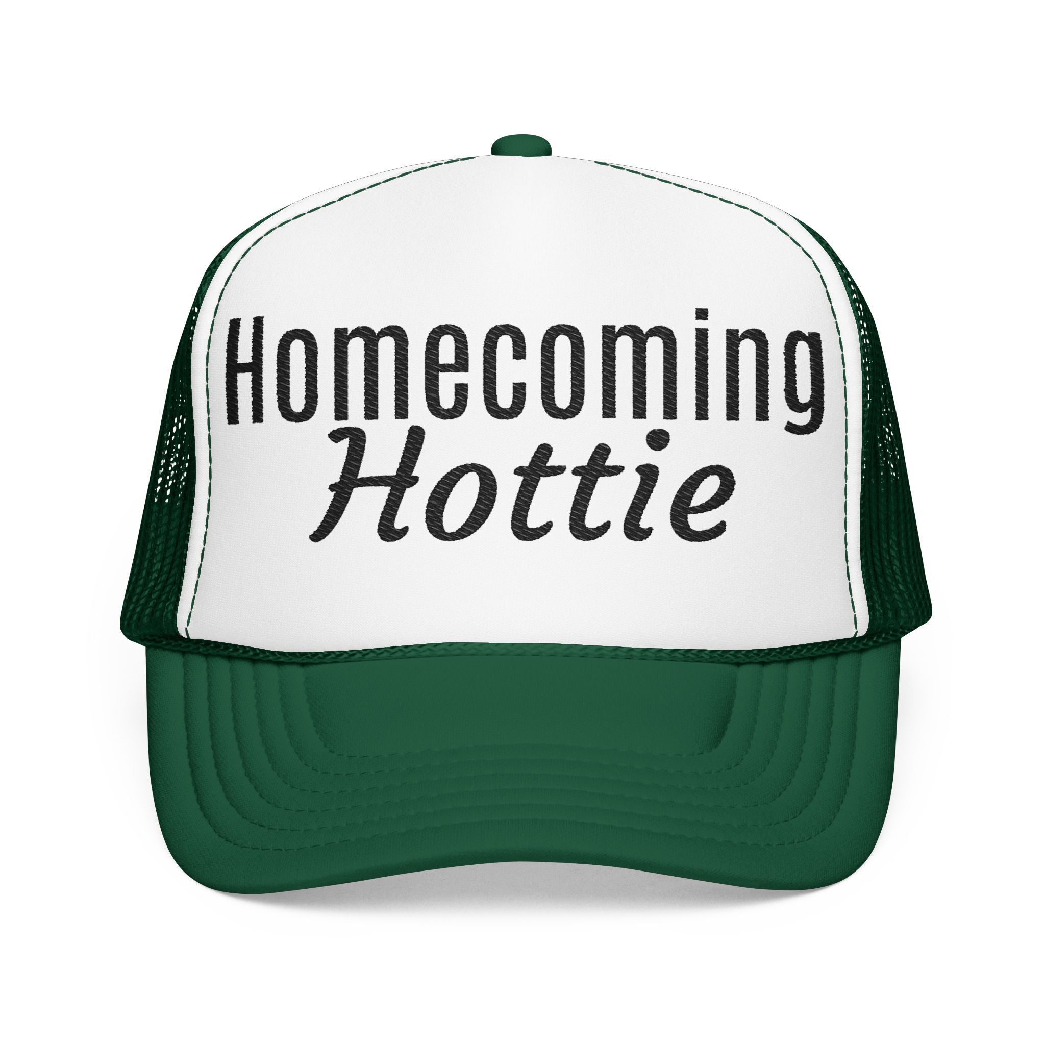 Foam Trucker Hat — 'Homecoming Hottie' Mesh Cap