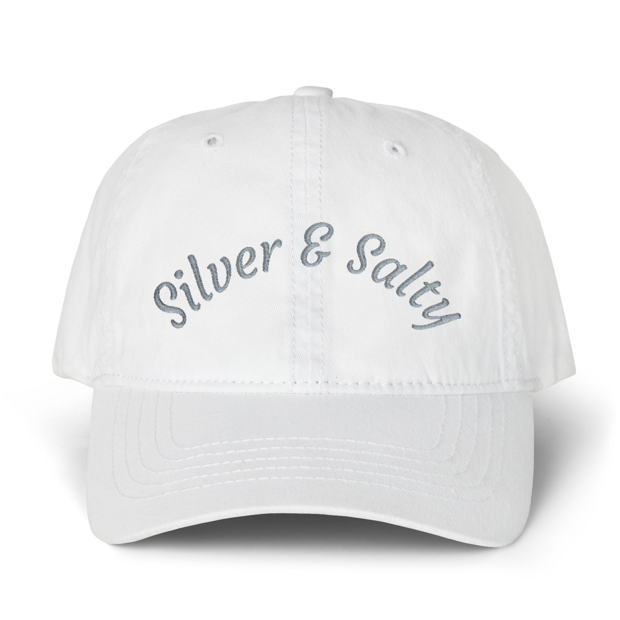 Women's Silver & Salty Ball Cap (Embroidery)