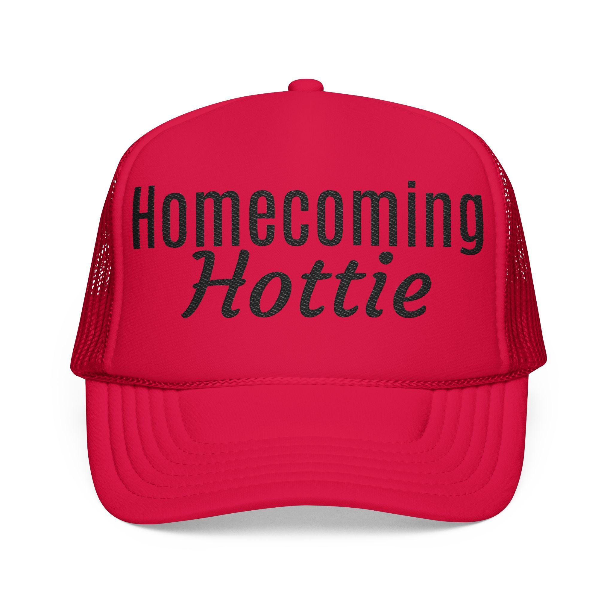 Foam Trucker Hat — 'Homecoming Hottie' Mesh Cap