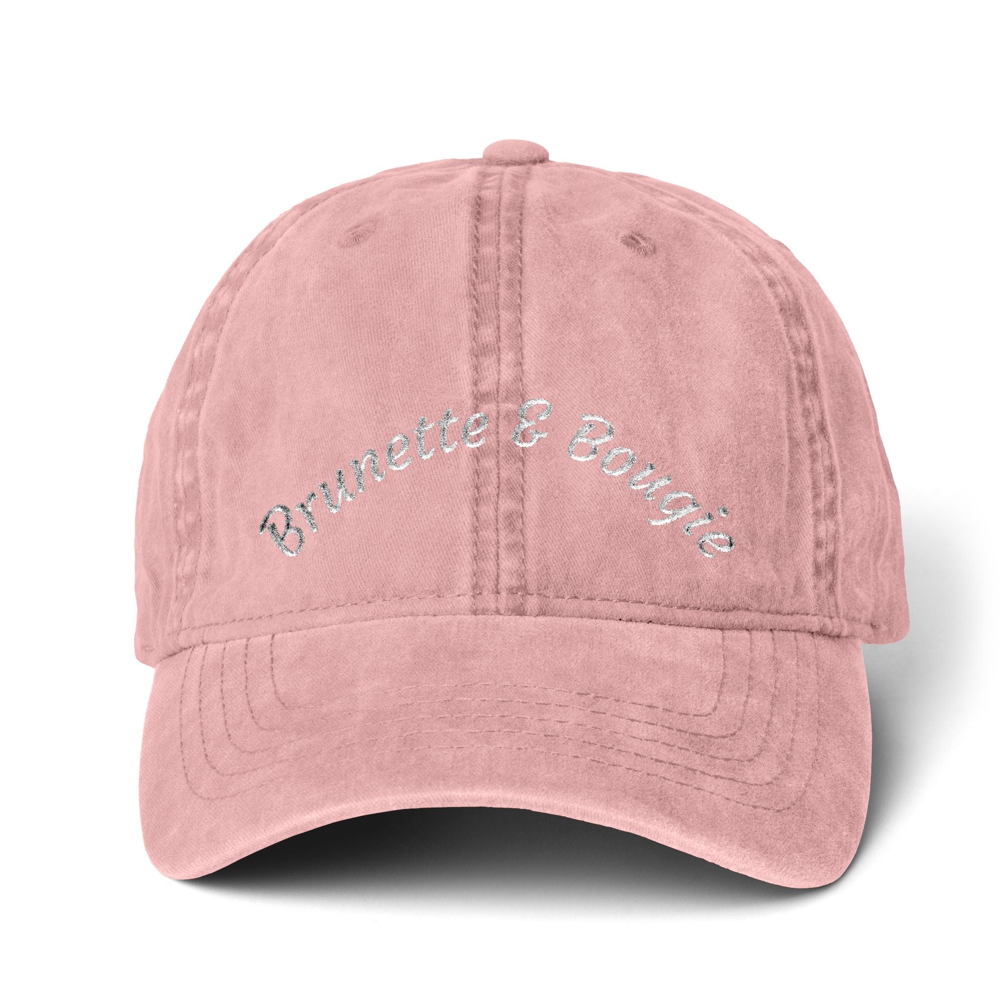 Women's Brunette & Bougie Ball Cap (Embroidery)
