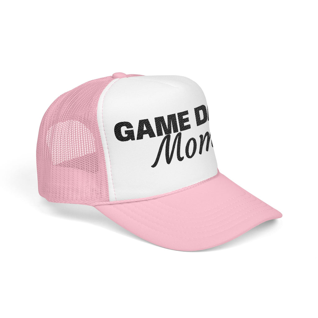 Game Day Mom Trucker Hat — Mesh Foam Baseball Cap for Sports Moms