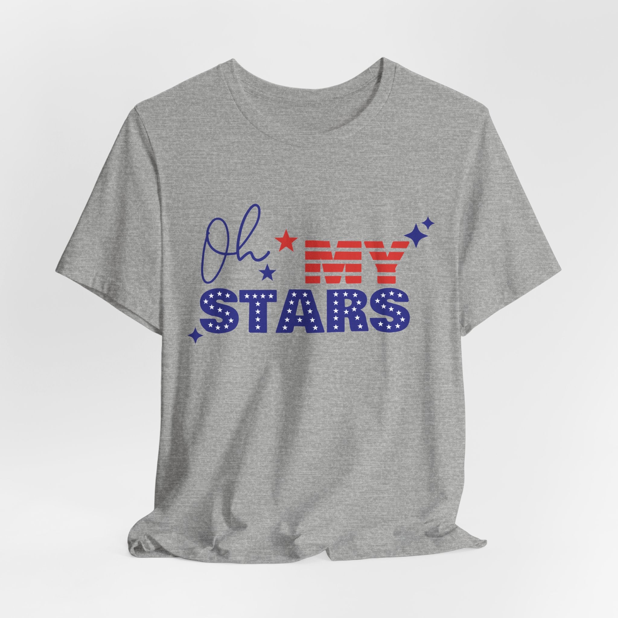Oh My Stars Tee — Patriotic 4th of July Graphic T-Shirt