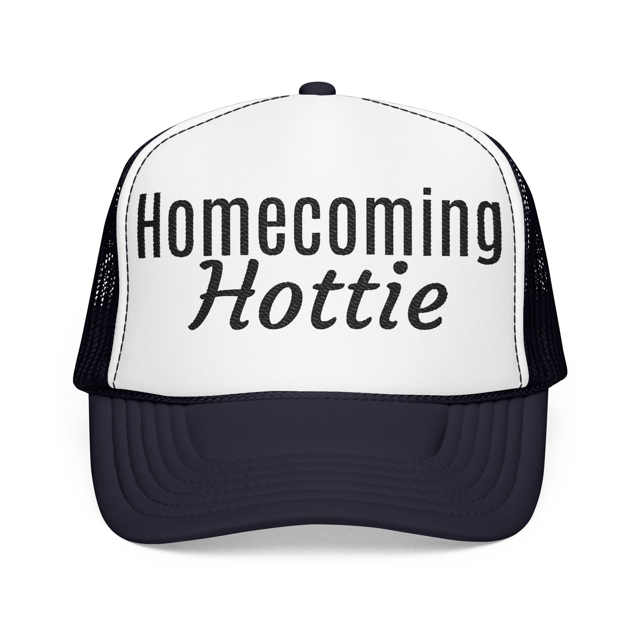Foam Trucker Hat — 'Homecoming Hottie' Mesh Cap