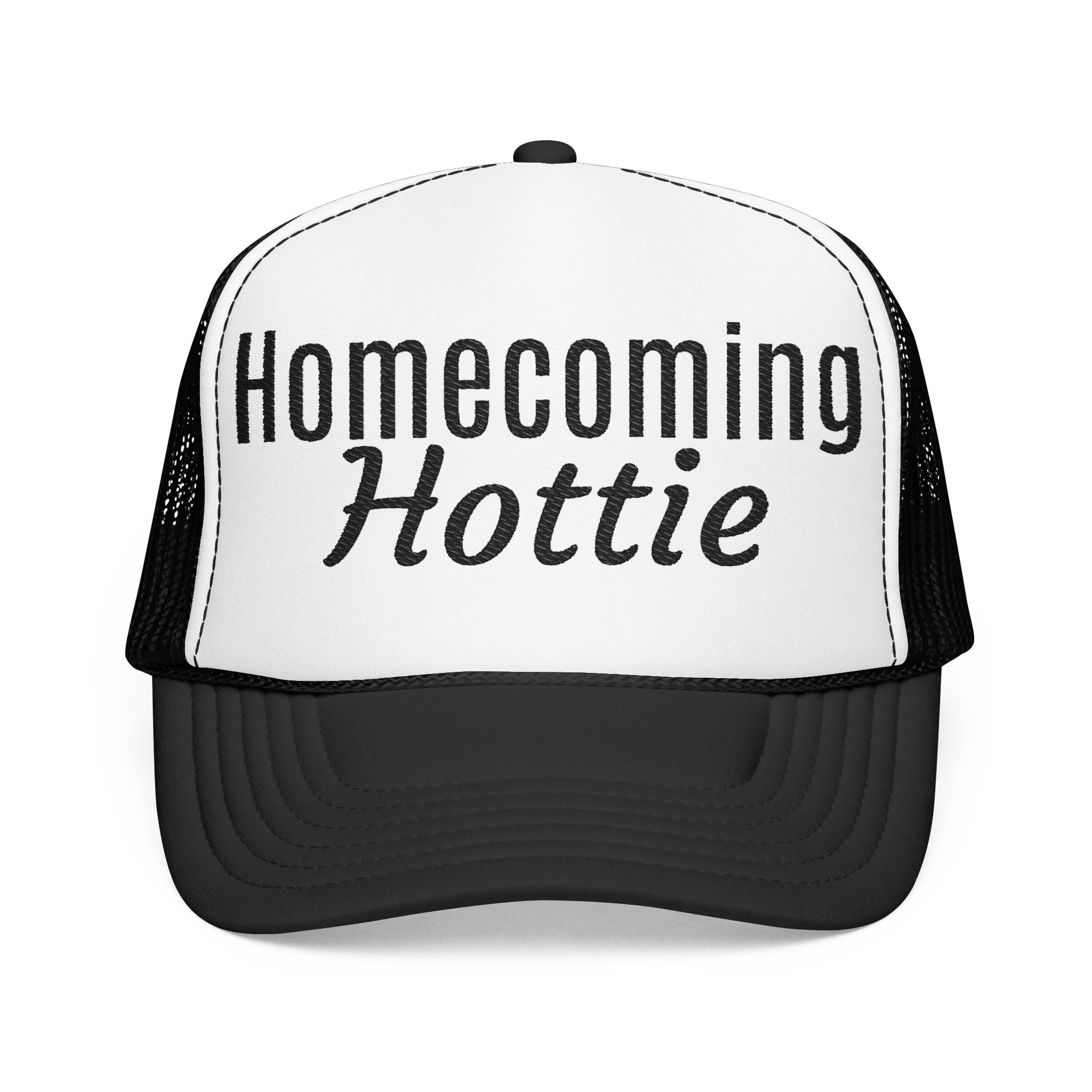 Foam Trucker Hat — 'Homecoming Hottie' Mesh Cap