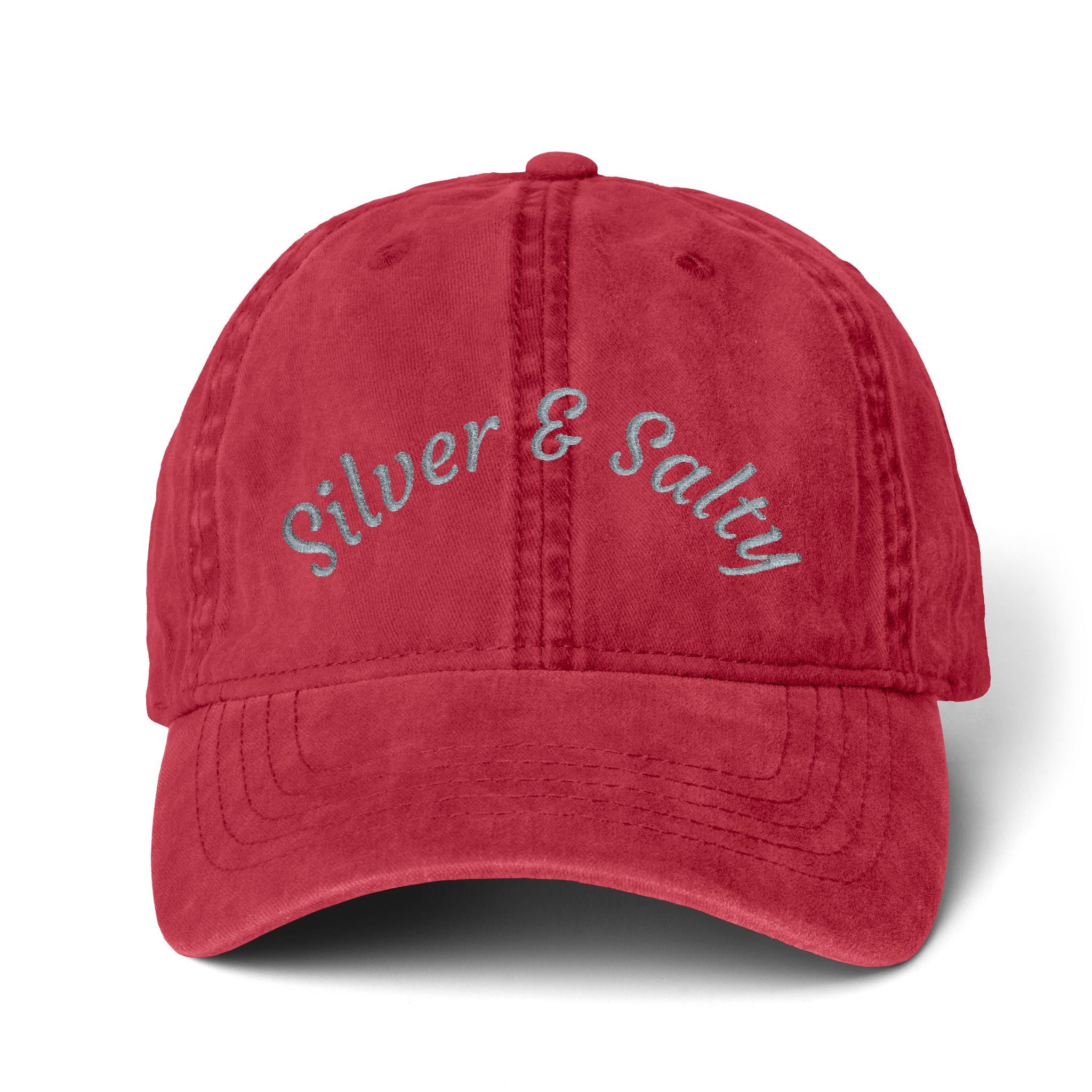 Women's Silver & Salty Ball Cap (Embroidery)