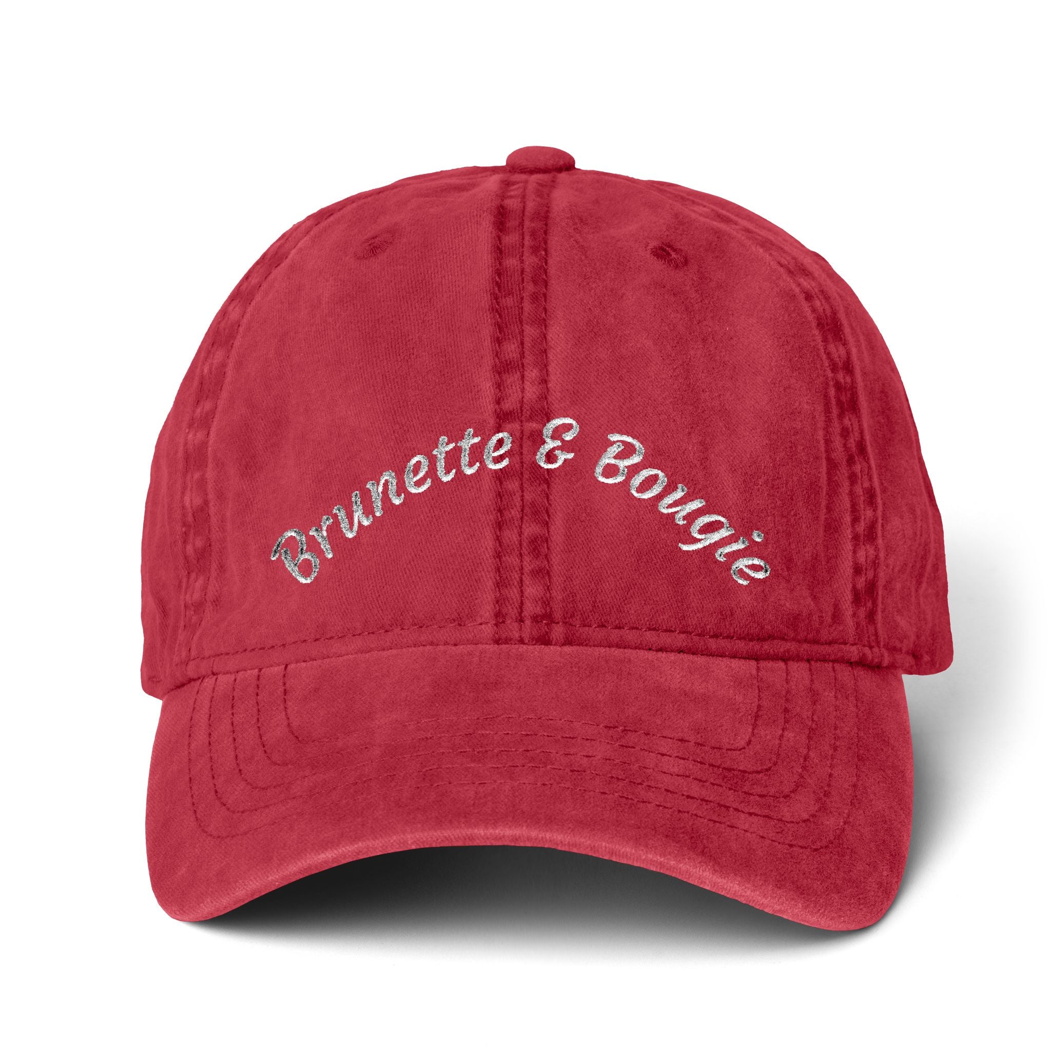 Women's Brunette & Bougie Ball Cap (Embroidery)