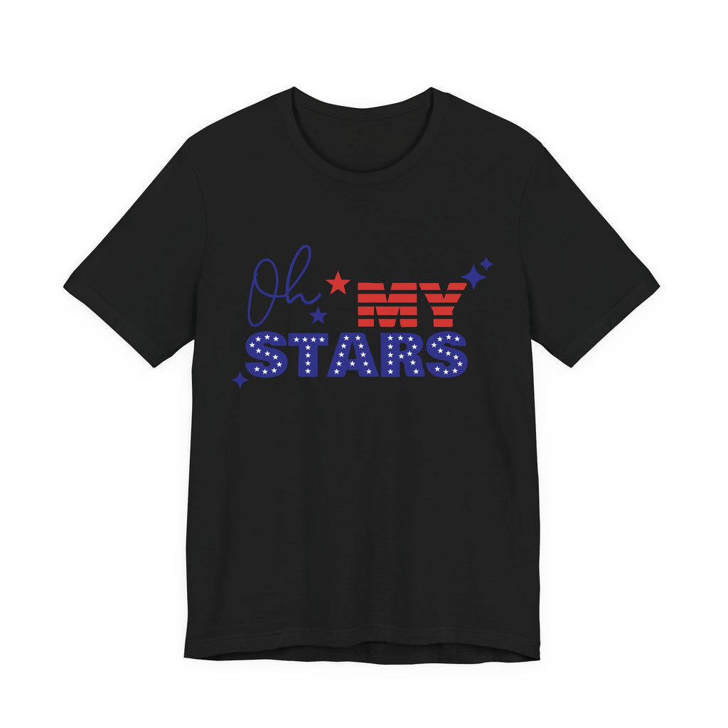 Oh My Stars Tee — Patriotic 4th of July Graphic T-Shirt
