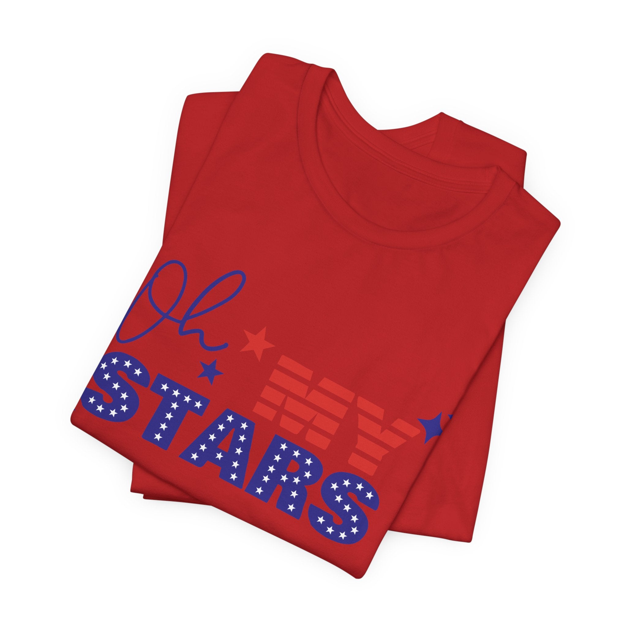 Oh My Stars Tee — Patriotic 4th of July Graphic T-Shirt