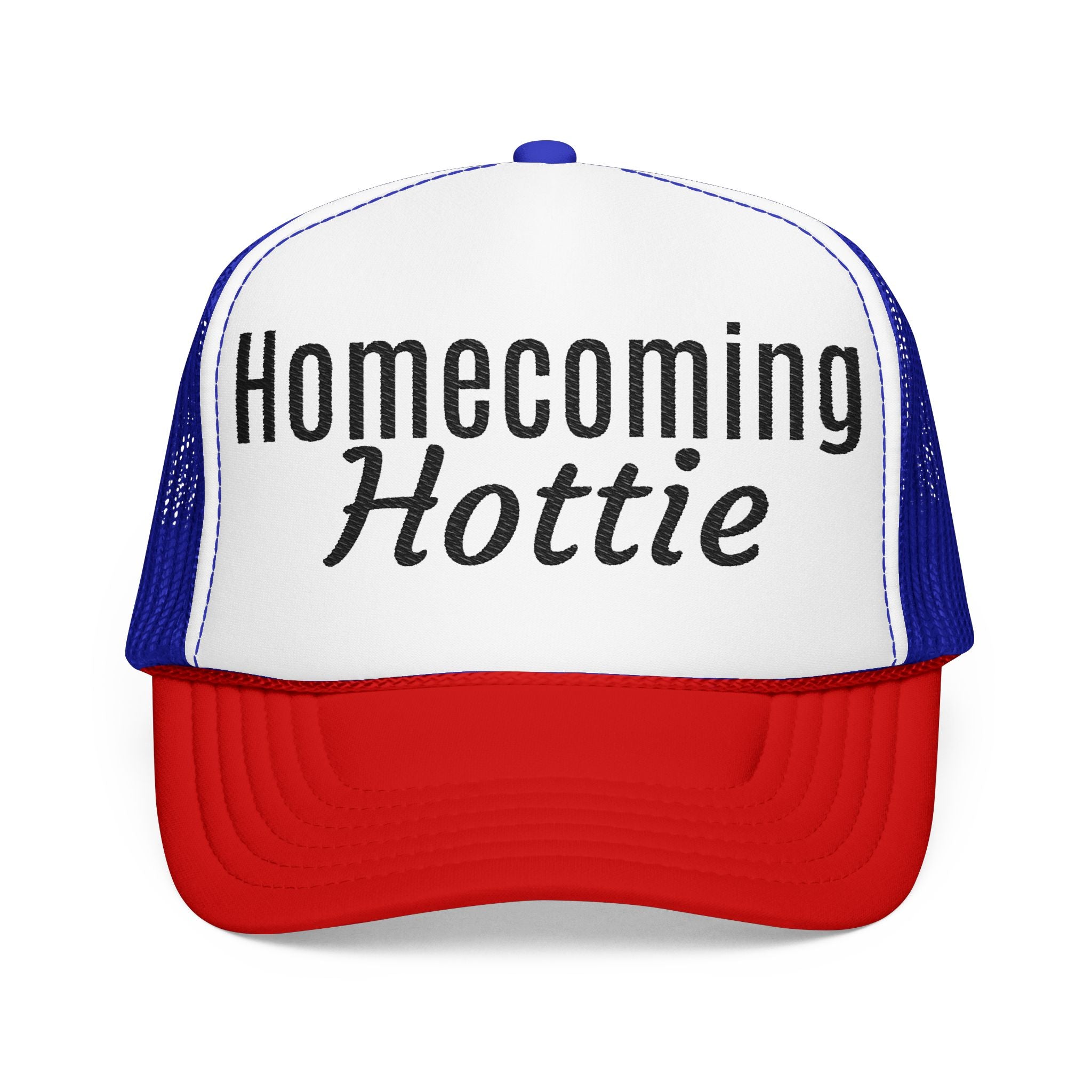 Foam Trucker Hat — 'Homecoming Hottie' Mesh Cap
