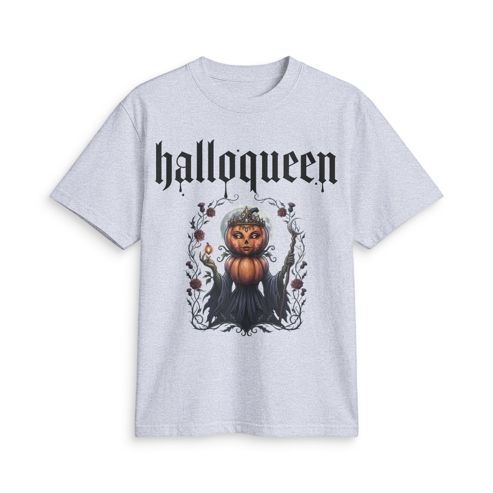 HallowQueen Gothic Script T‑Shirt